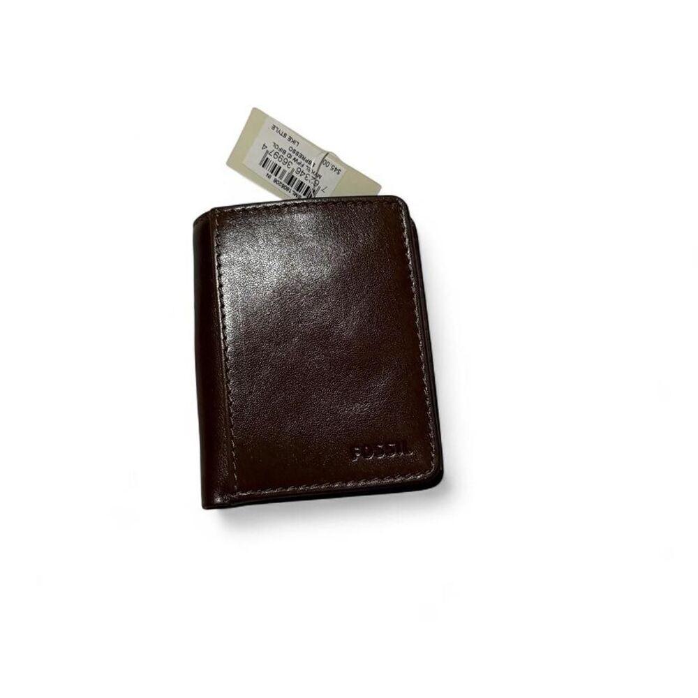 Fossil Men's Brown Wallet new with tags